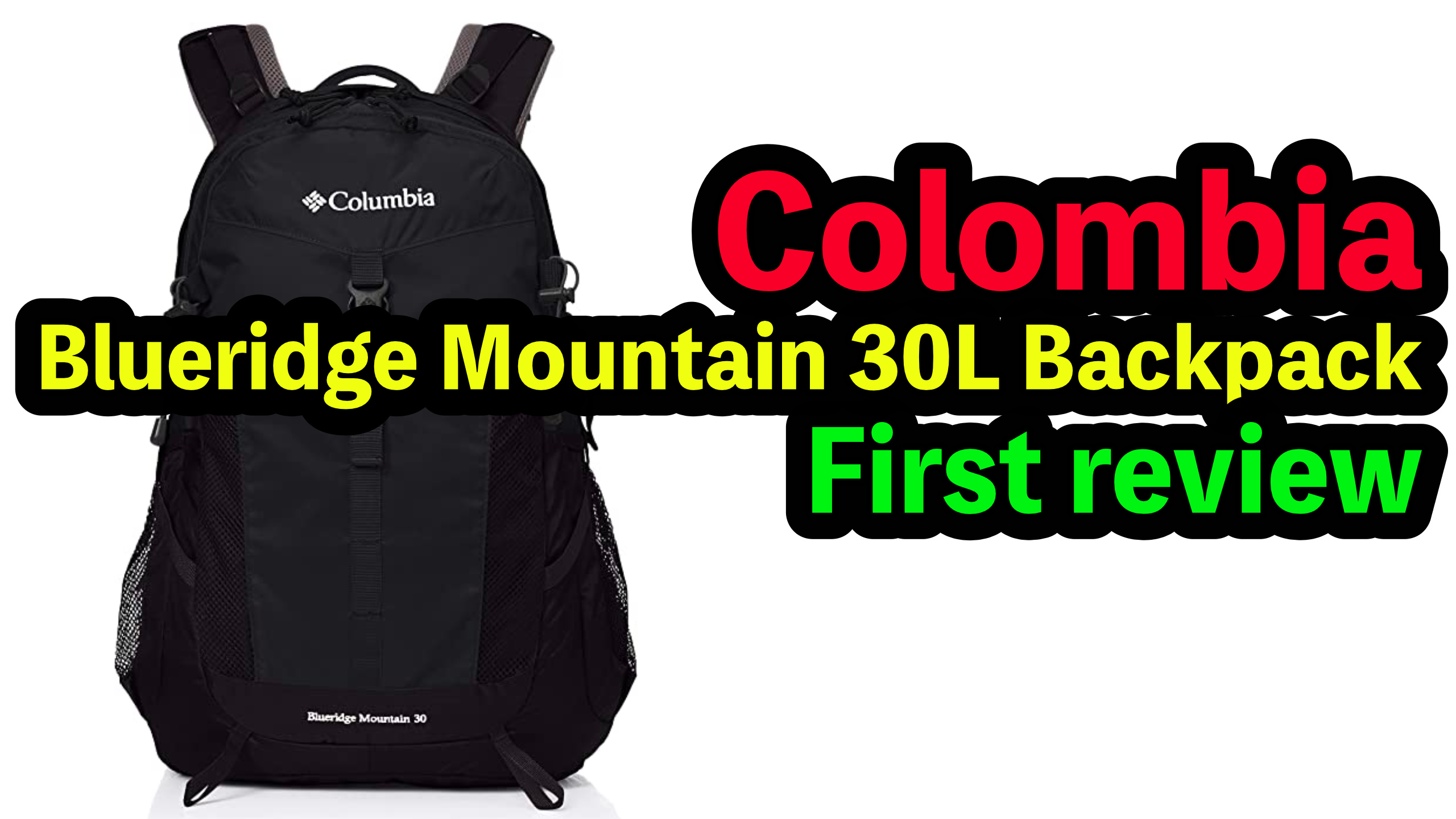 ノマドワーカーの最適解】Colombia “Blueridge Mountain 30L Backpack 